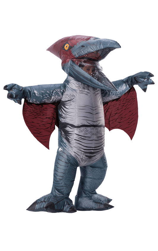 Costume de dinosaure ptéranodon gonflable pour adulte