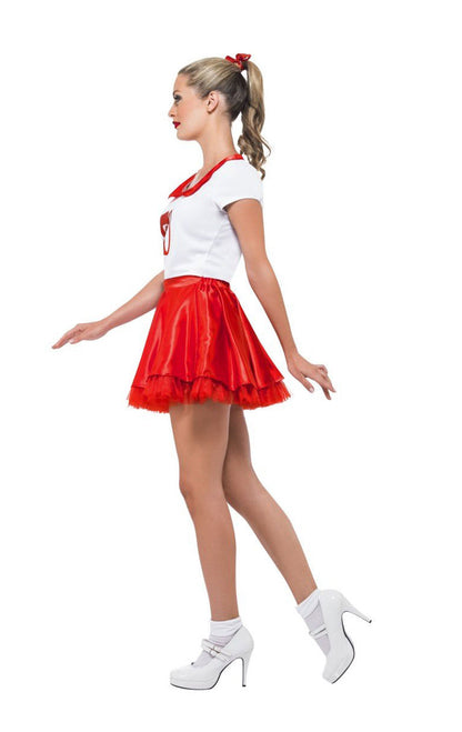 Womens Grease Sandy Cheerleader Costume