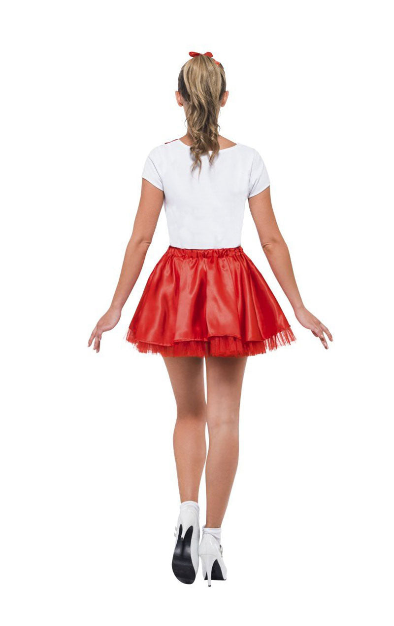 Déguisement pom-pom girl Grease Sandy femme