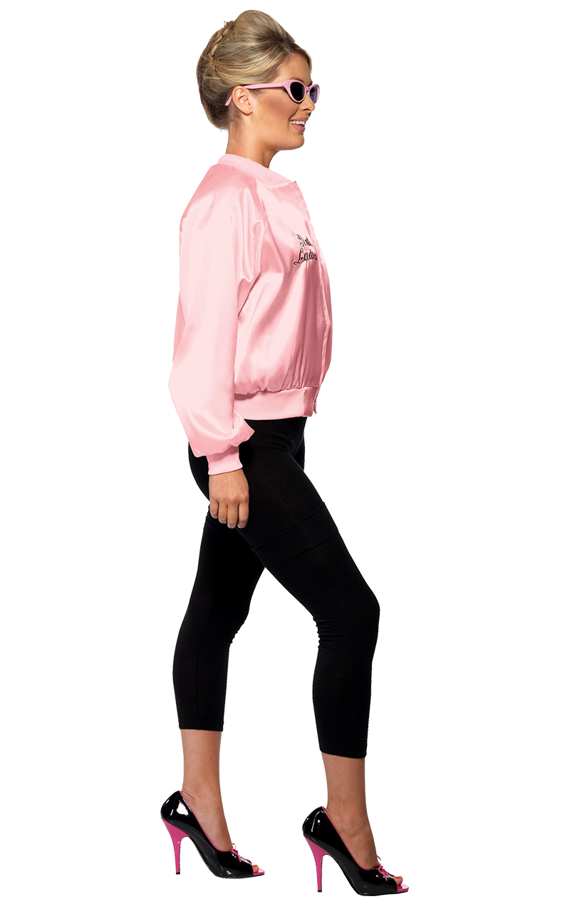 Adult Pink Ladies Jacket fancydress