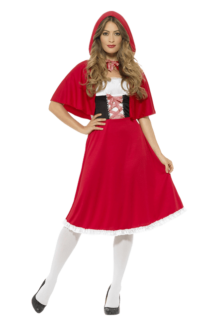 Adult Red Riding Hood Fairytale Costume