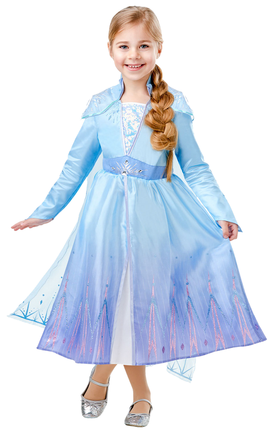 Kinder Disney Frozen 2 Queen Elsa Kostüm