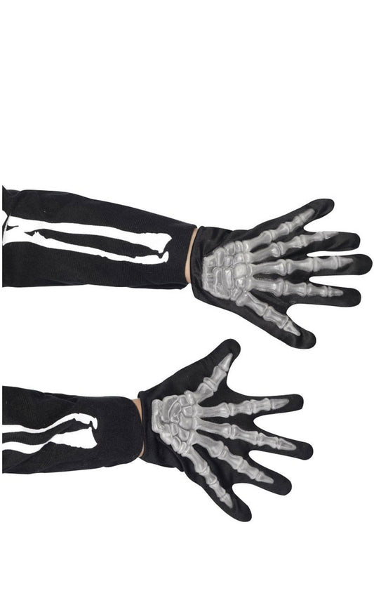 Kids Glowing Skeleton Gloves