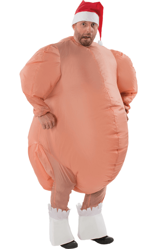 Adult Inflatable Xmas Turkey Costume