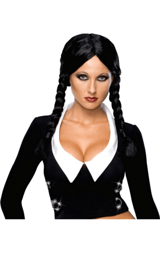 Adult Wednesday Addams Wig