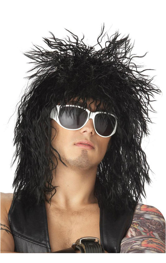 Black Rocker Wig