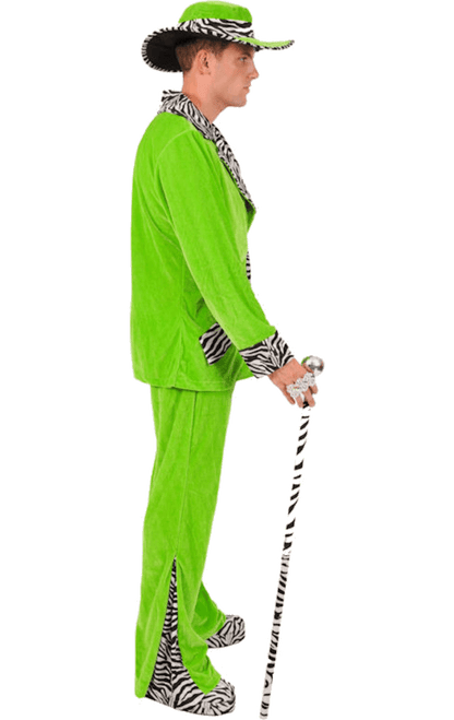 Adult Green Pimp Costume