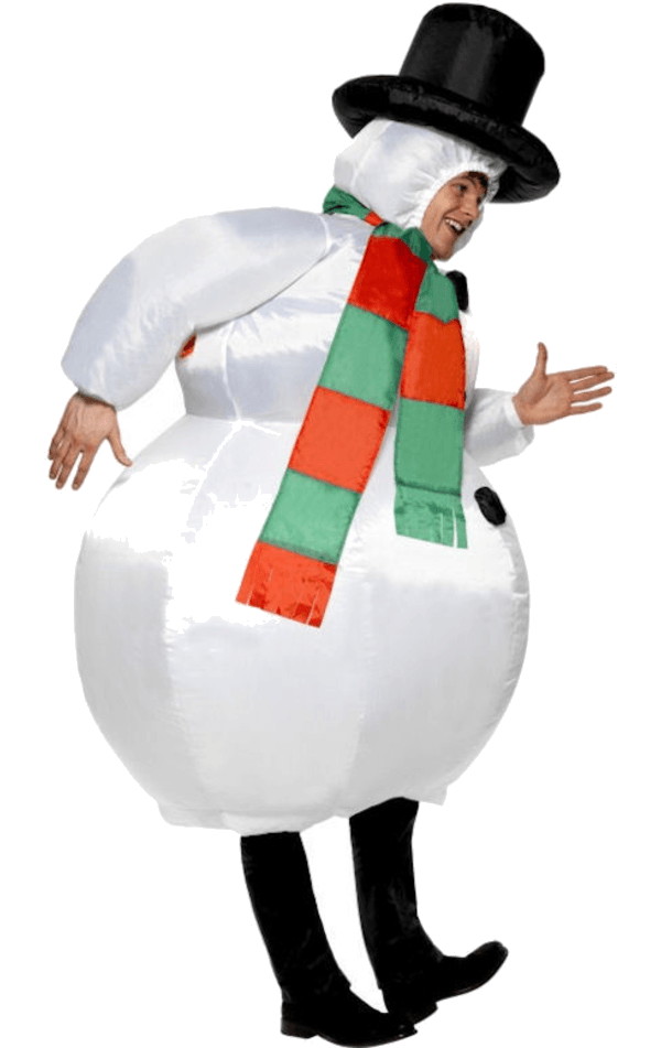 Adult Inflatable Snowman Costume