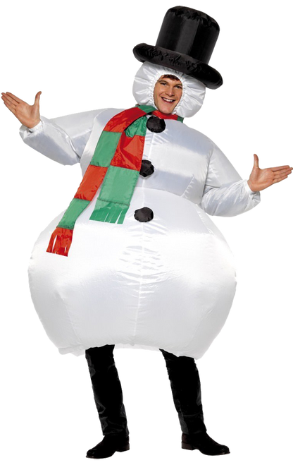 Adult Inflatable Snowman Costume