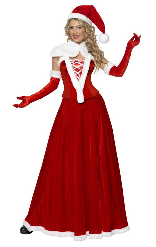 Adult Miss Santa Claus Costume