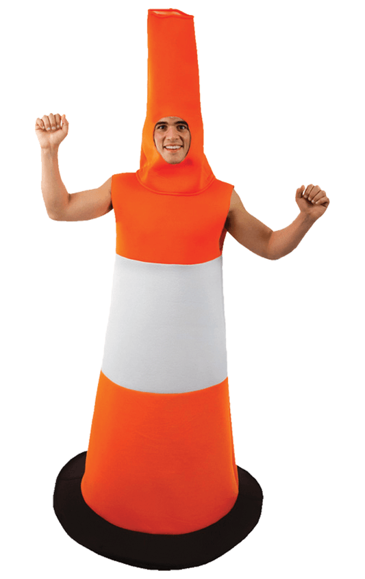 Adult Traffic Cone Costume