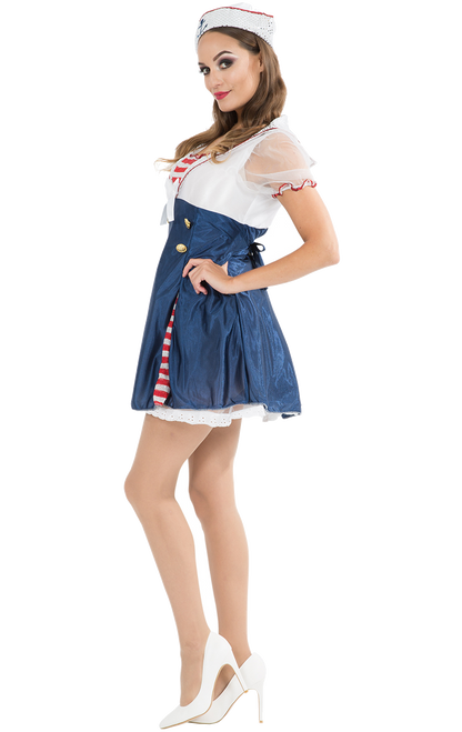 Ladies Sailor Dress Costume