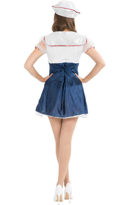 Ladies Sailor Dress Costume