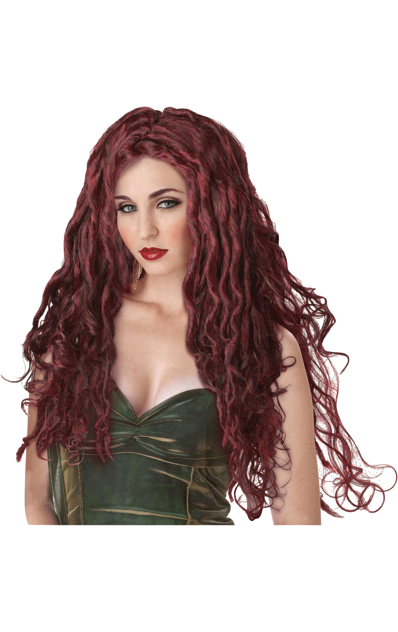 Medusa Long Red Wig