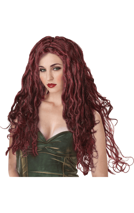 Medusa Long Red Wig