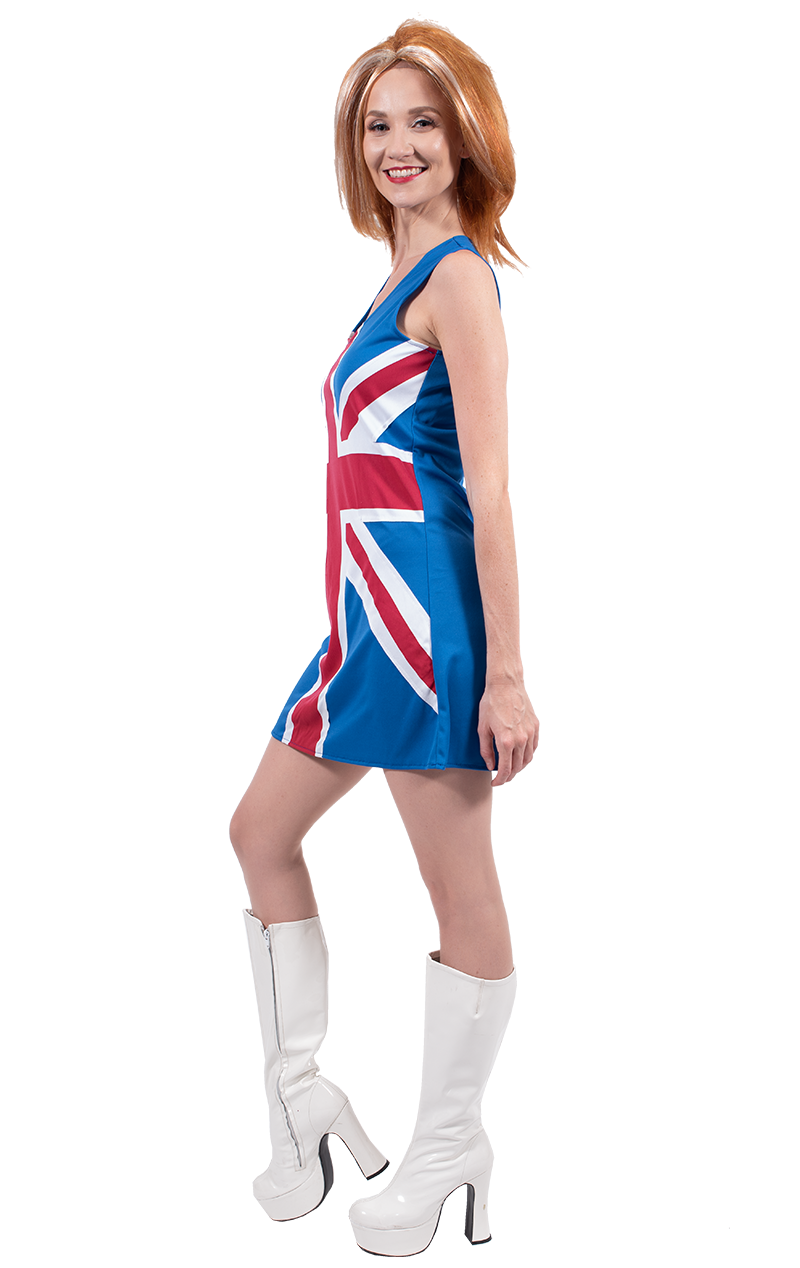 Déguisement Union Jack Spice Girl femme