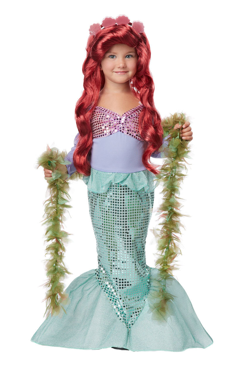 Princesse Ariel, fille de la mer, robe adulte Halloween