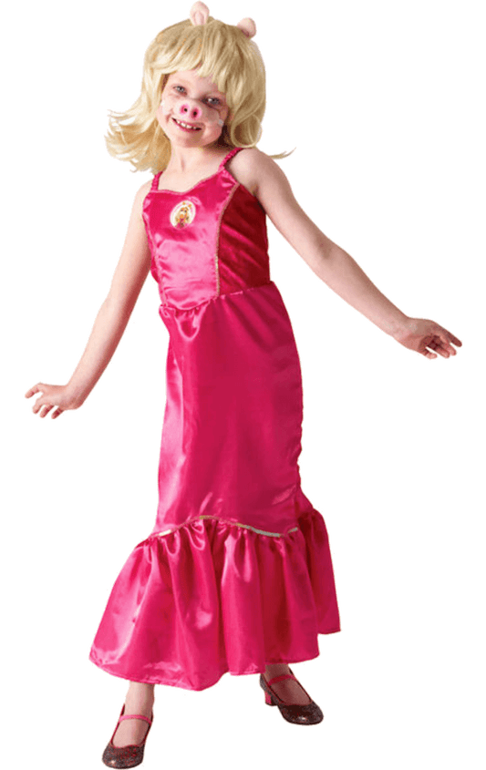 Kids Miss Piggy Muppets Costume