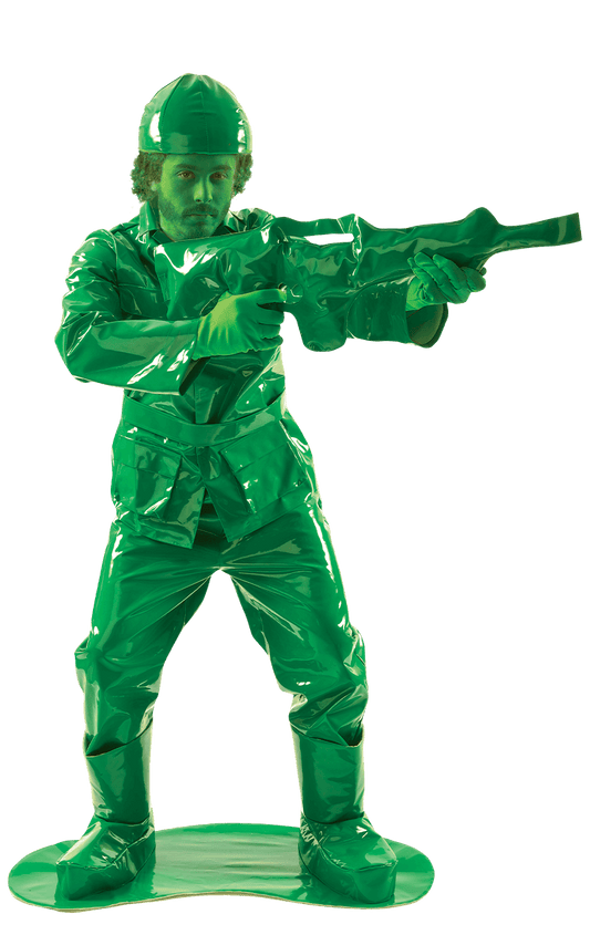 Costume d'homme de l'armée verte pour adulte