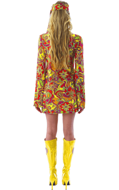 Ladies 60s Hippie Costume