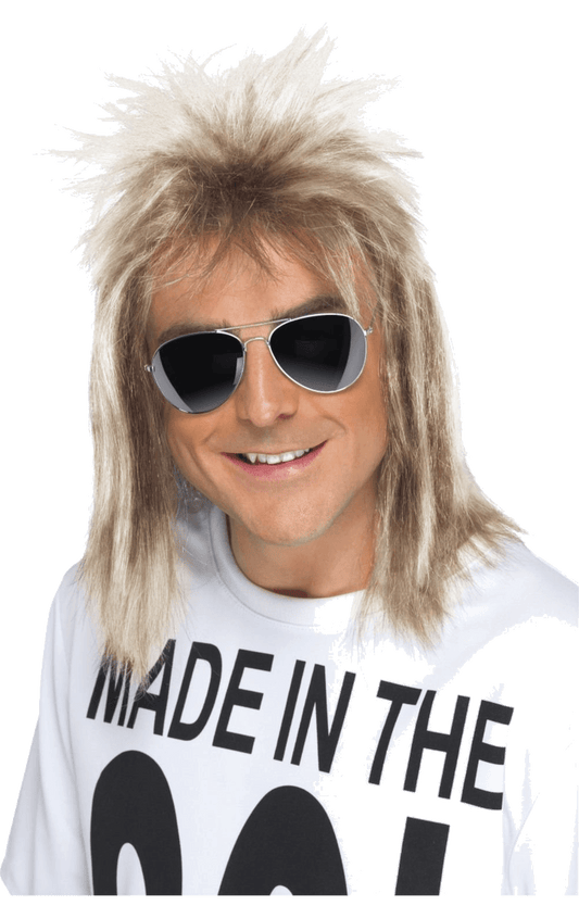 Dark Blonde Mullet Wig