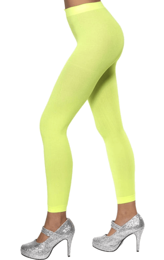 Green Footless Tights