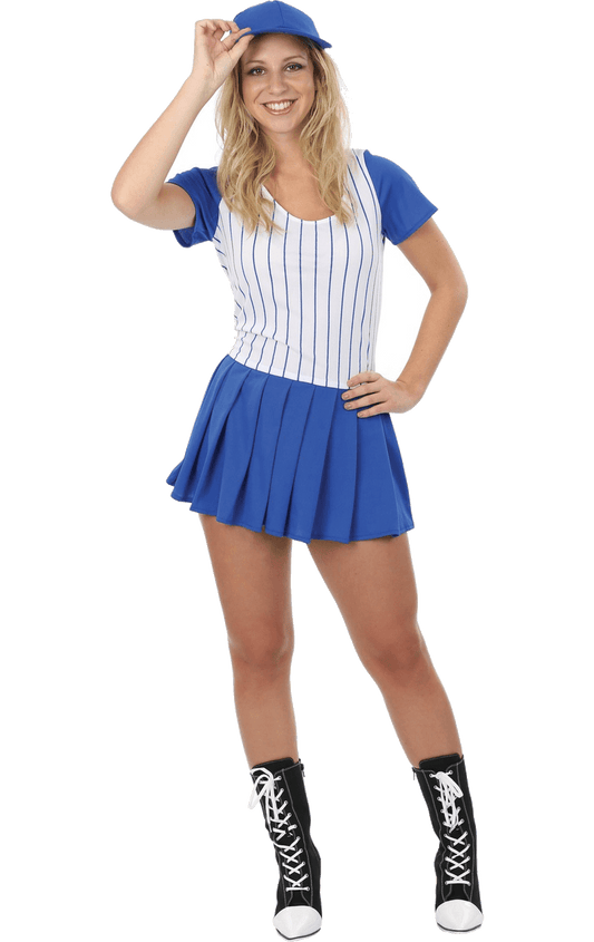 Ladies Baseball Girl Costume