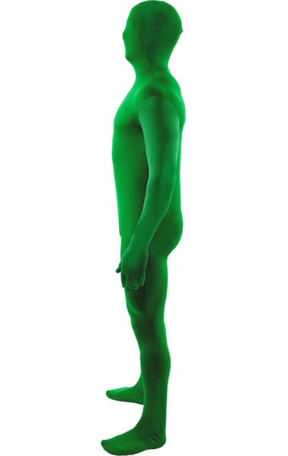 Adult Green Second Skin Suit