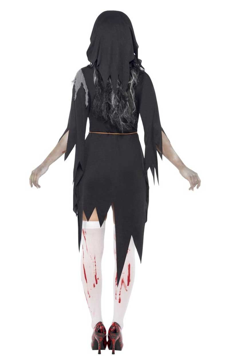 Womens Halloween Zombie Nun Costume