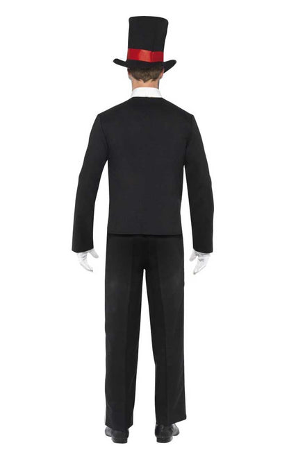 Mens Day Of The Day Skeleton Senor Costume