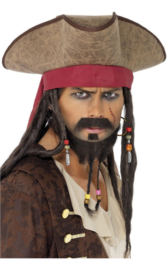 Chapeau de pirate Jack Sparrow