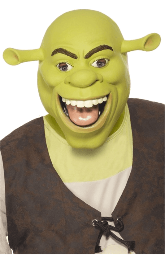 Latex Shrek Facepiece