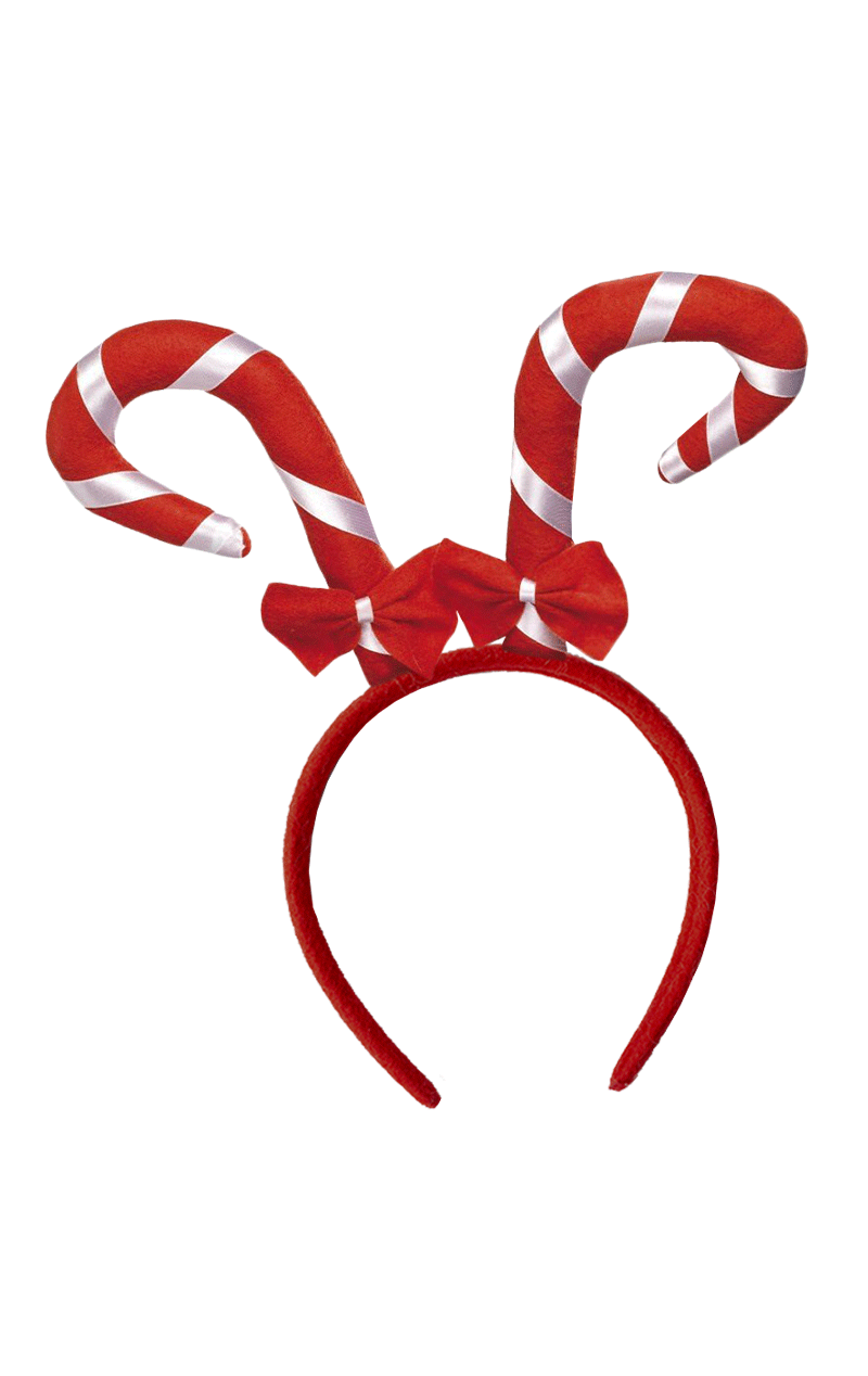 Festive Candy Cane Headband