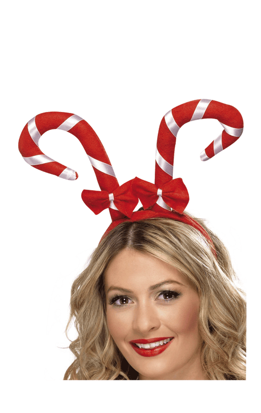 Festive Candy Cane Headband