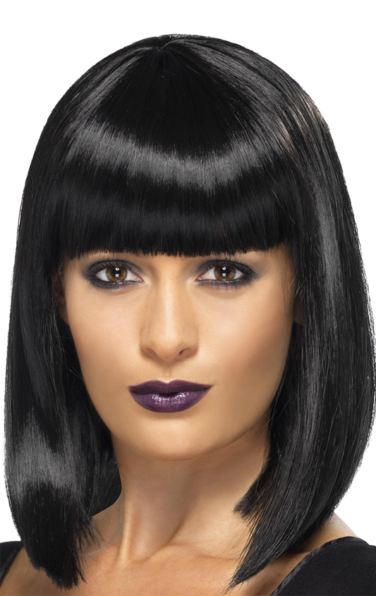 Perruque de cheveux noirs Jessie J