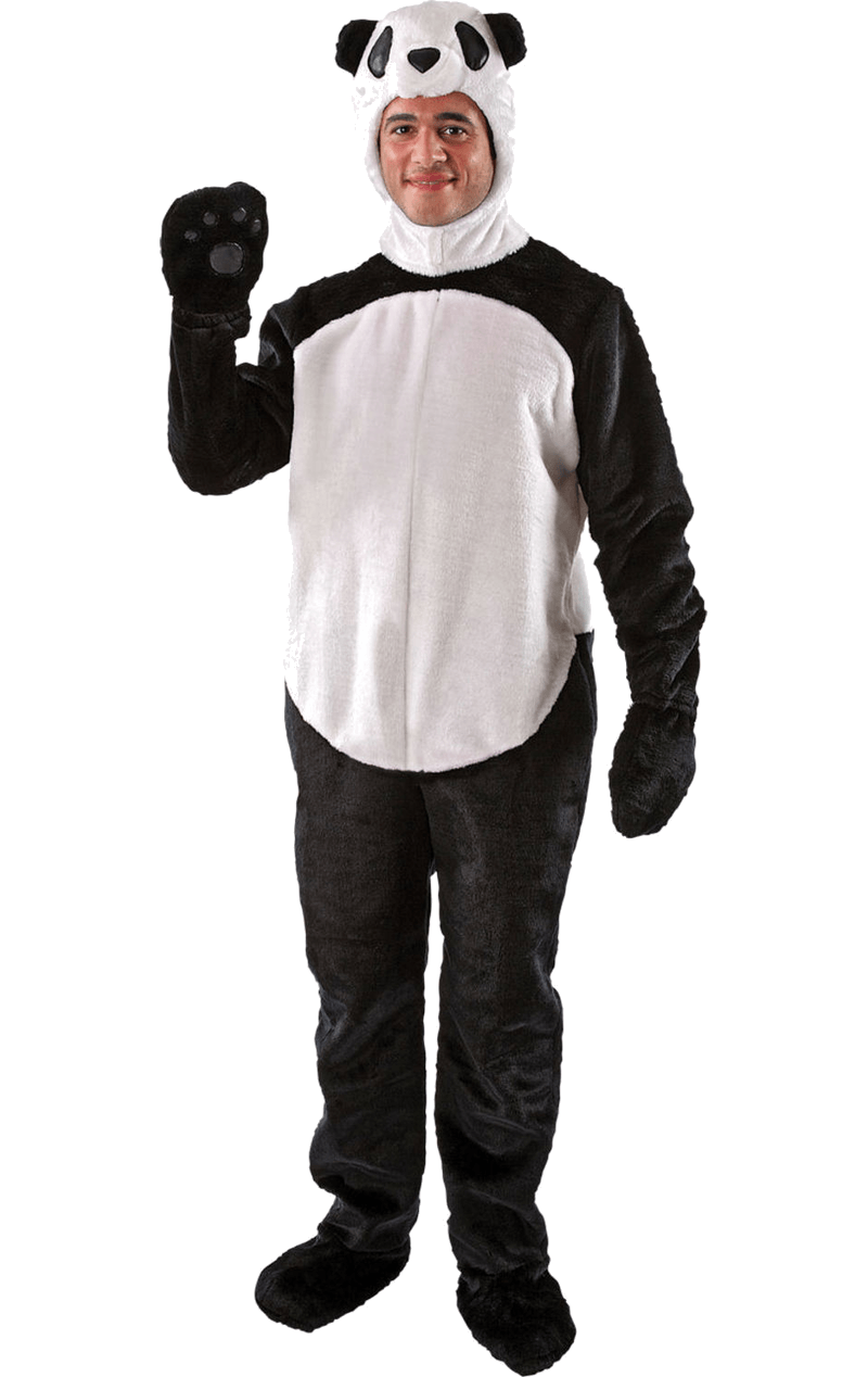 Adult Fluffy Panda Costume