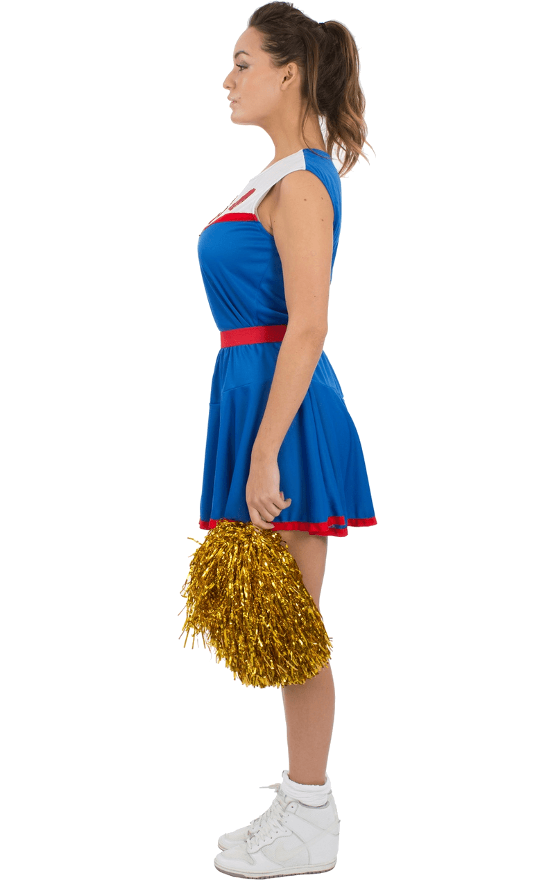 Déguisement de pom-pom girl américaine adulte