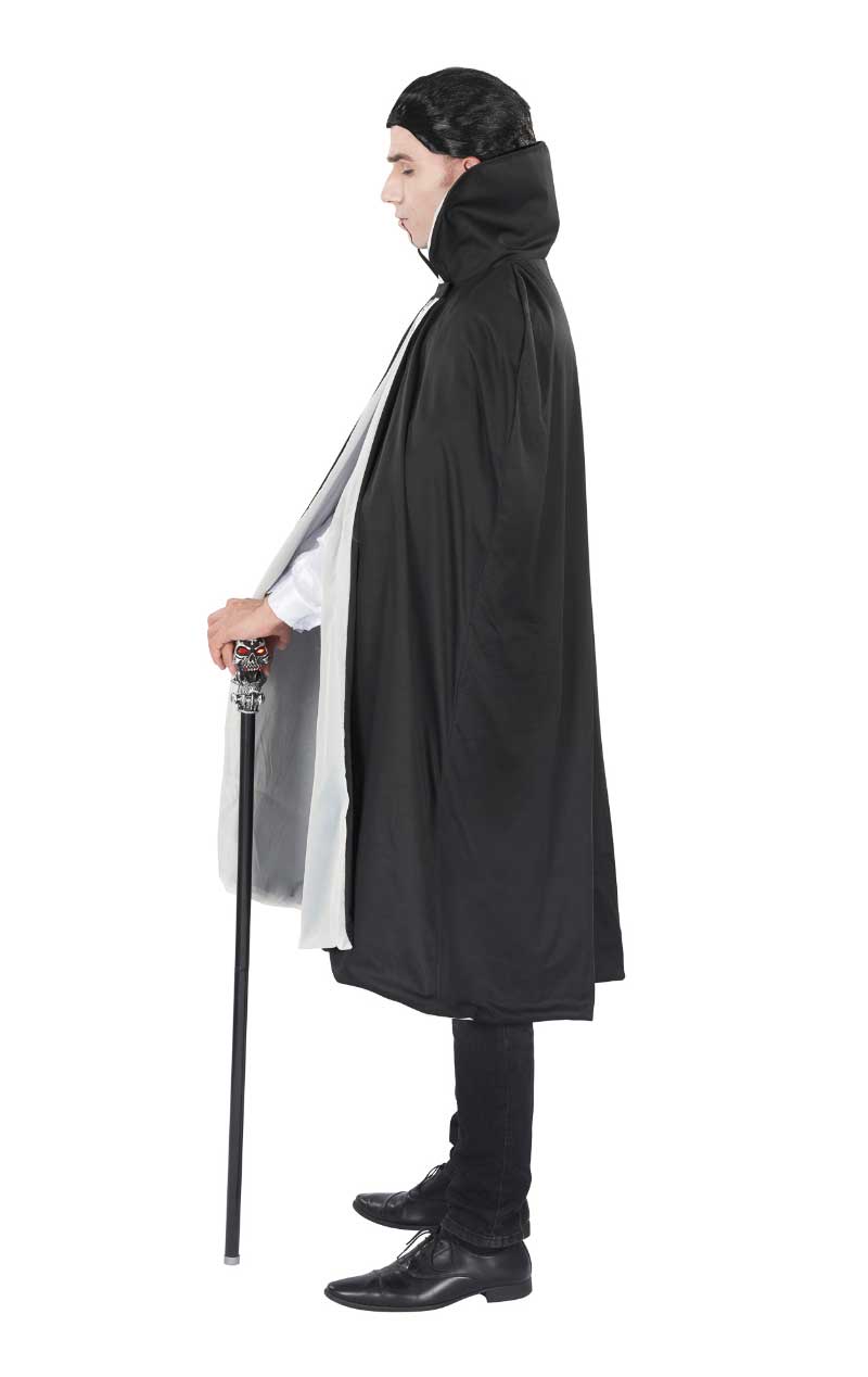 Mens Black And White Vampire Costume