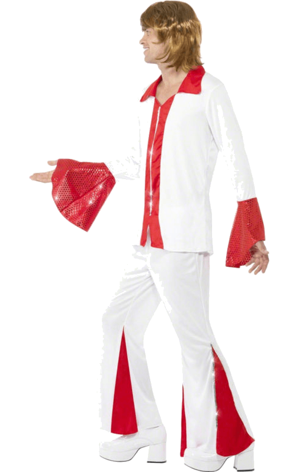 Mens Super Trooper Abba Costume