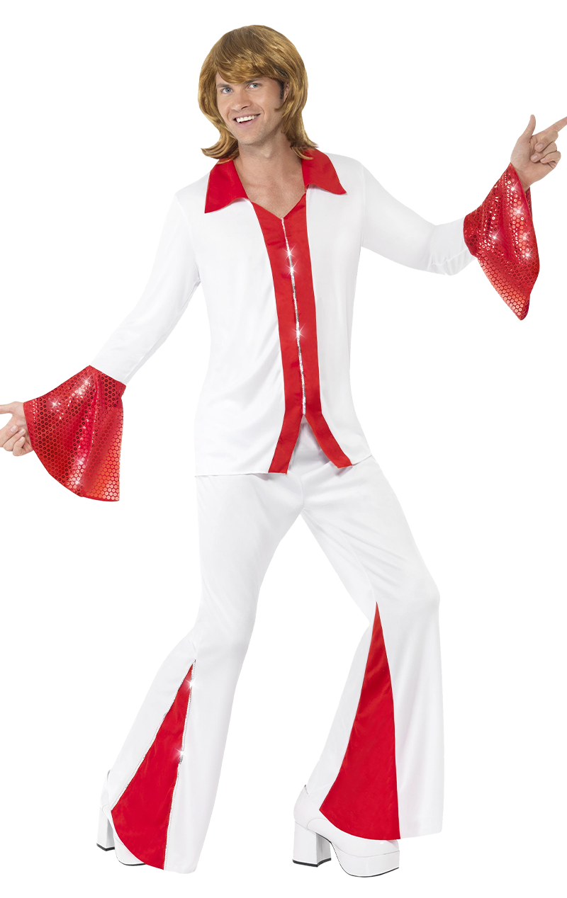 Mens Super Trooper Abba Costume