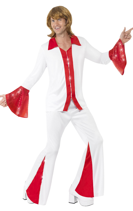 Costume de Super Trooper Abba pour homme