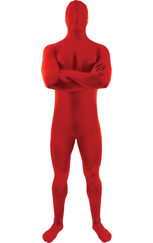 Adult Red Second Skin Suit