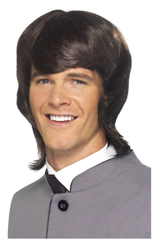 Brown Beatles Wig