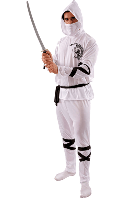 Adult White Ninja Costume