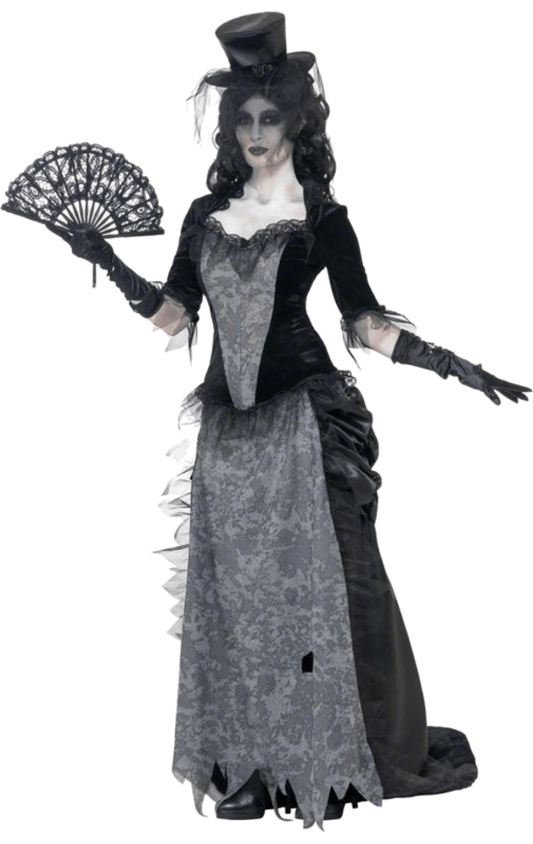 Ladies Gothic Wild West Costume