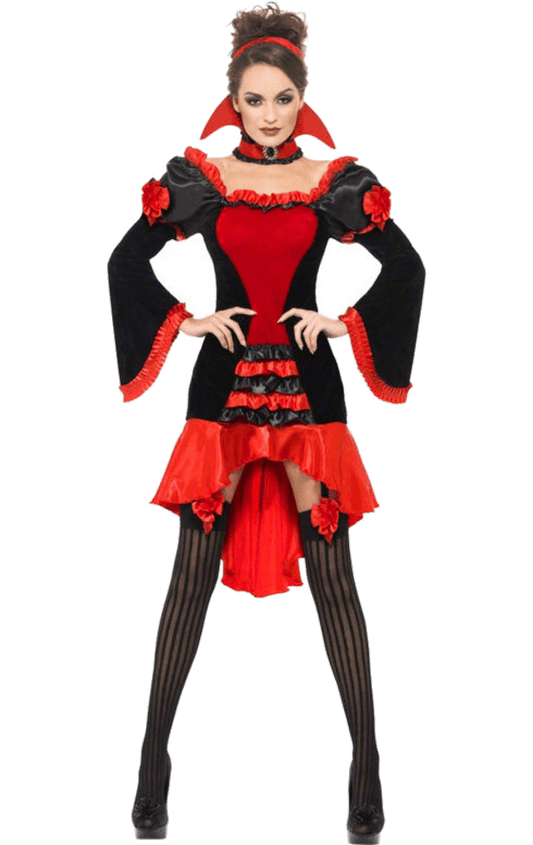 Womens Fever Saucy Vampiress Costume