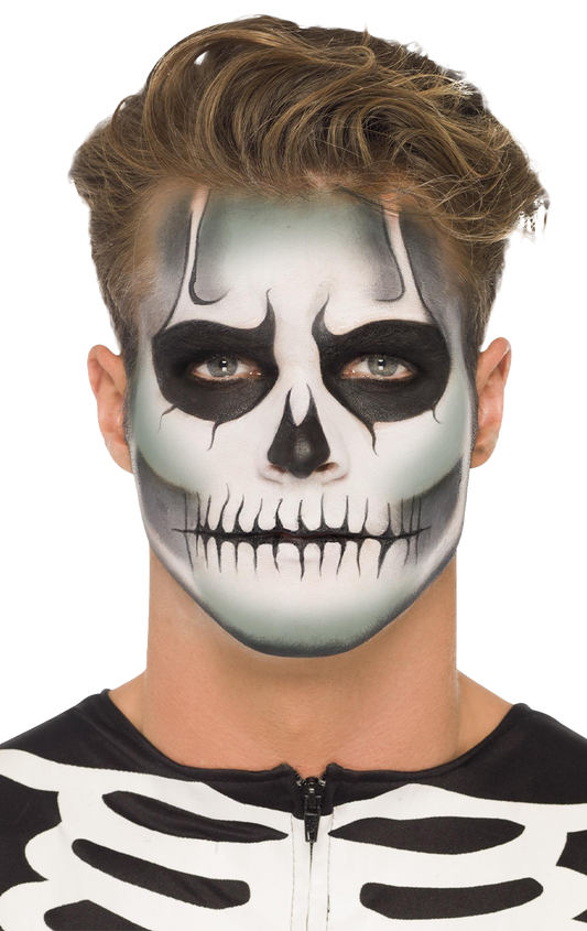 Glow-in-Dark Skeleton Make Up