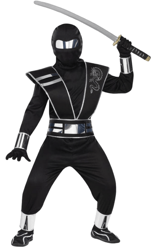 Kids Mirror Ninja Costume