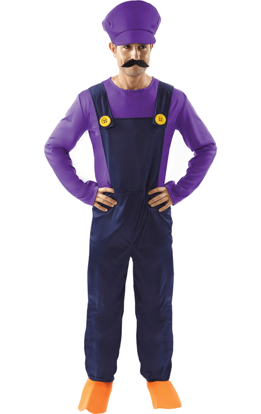 Waluigi Super Mario Kostüm