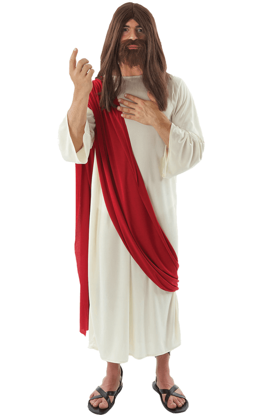 Adult Jesus Robe Fancy Dress Costume